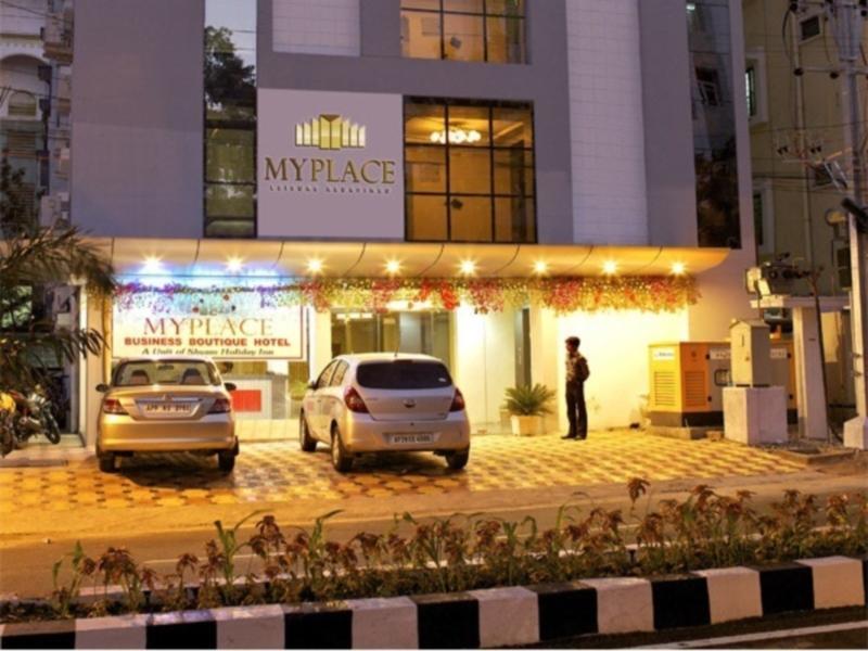 Oyo 17375 My Place Kondapur Hicc Hyderabad Exterior foto