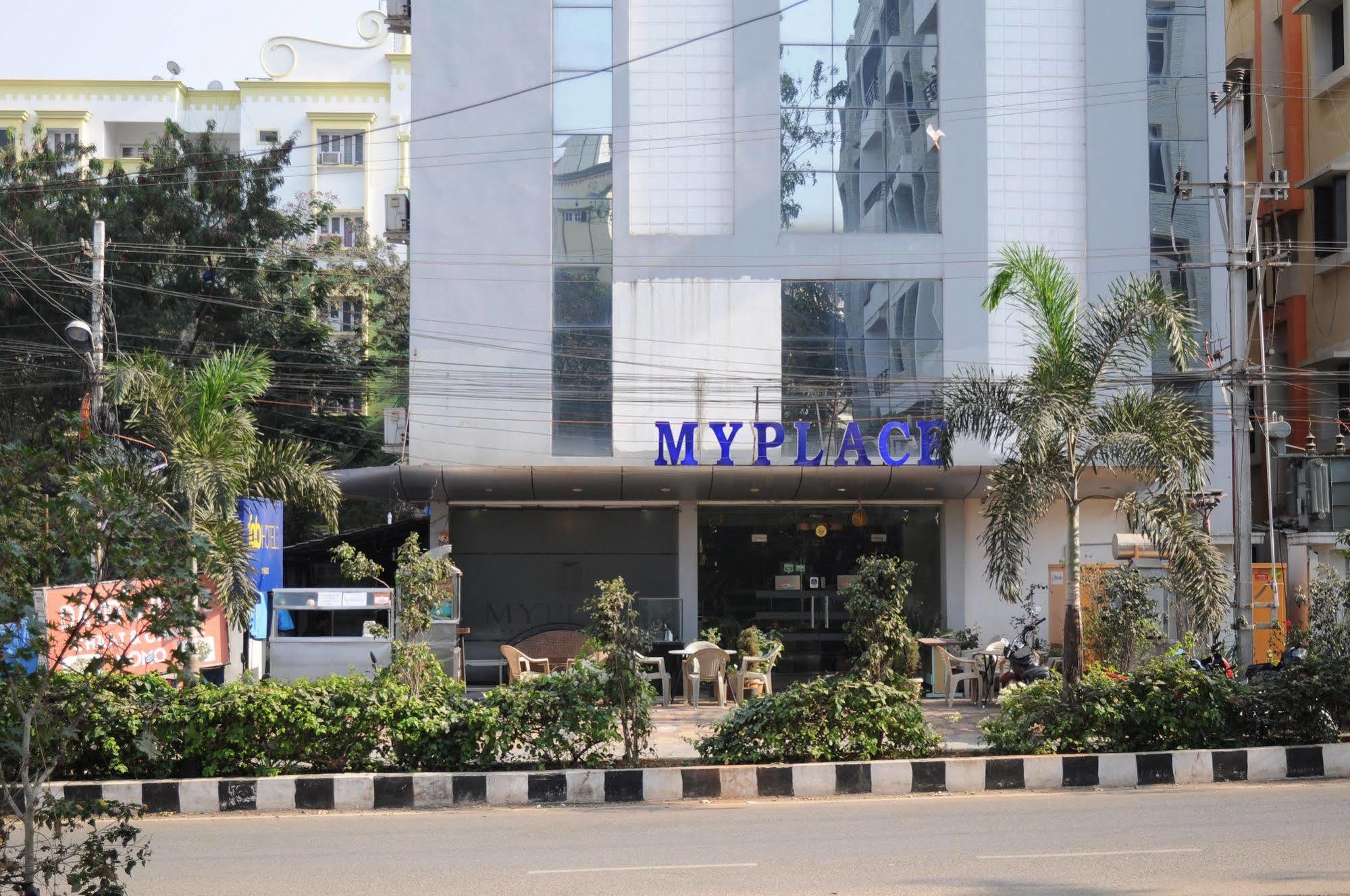 Oyo 17375 My Place Kondapur Hicc Hyderabad Exterior foto
