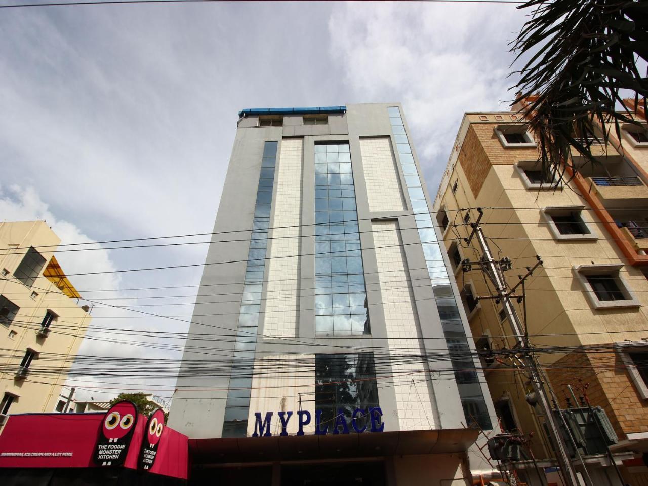 Oyo 17375 My Place Kondapur Hicc Hyderabad Exterior foto
